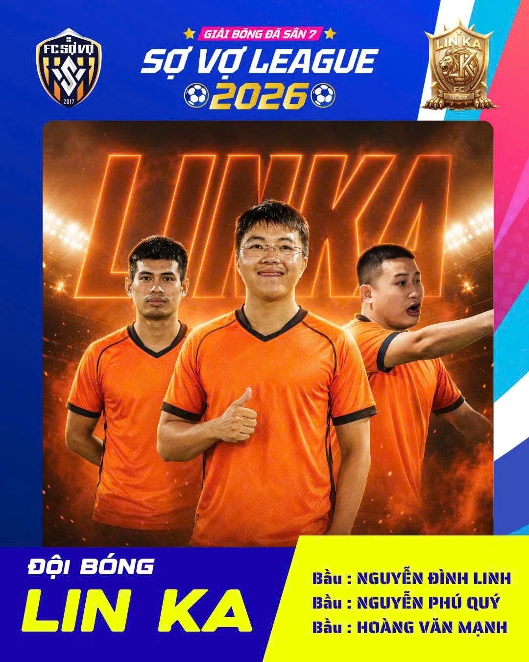 LIN KA FC - MÙA GIẢI SỢ VỢ LEAGUE 2026