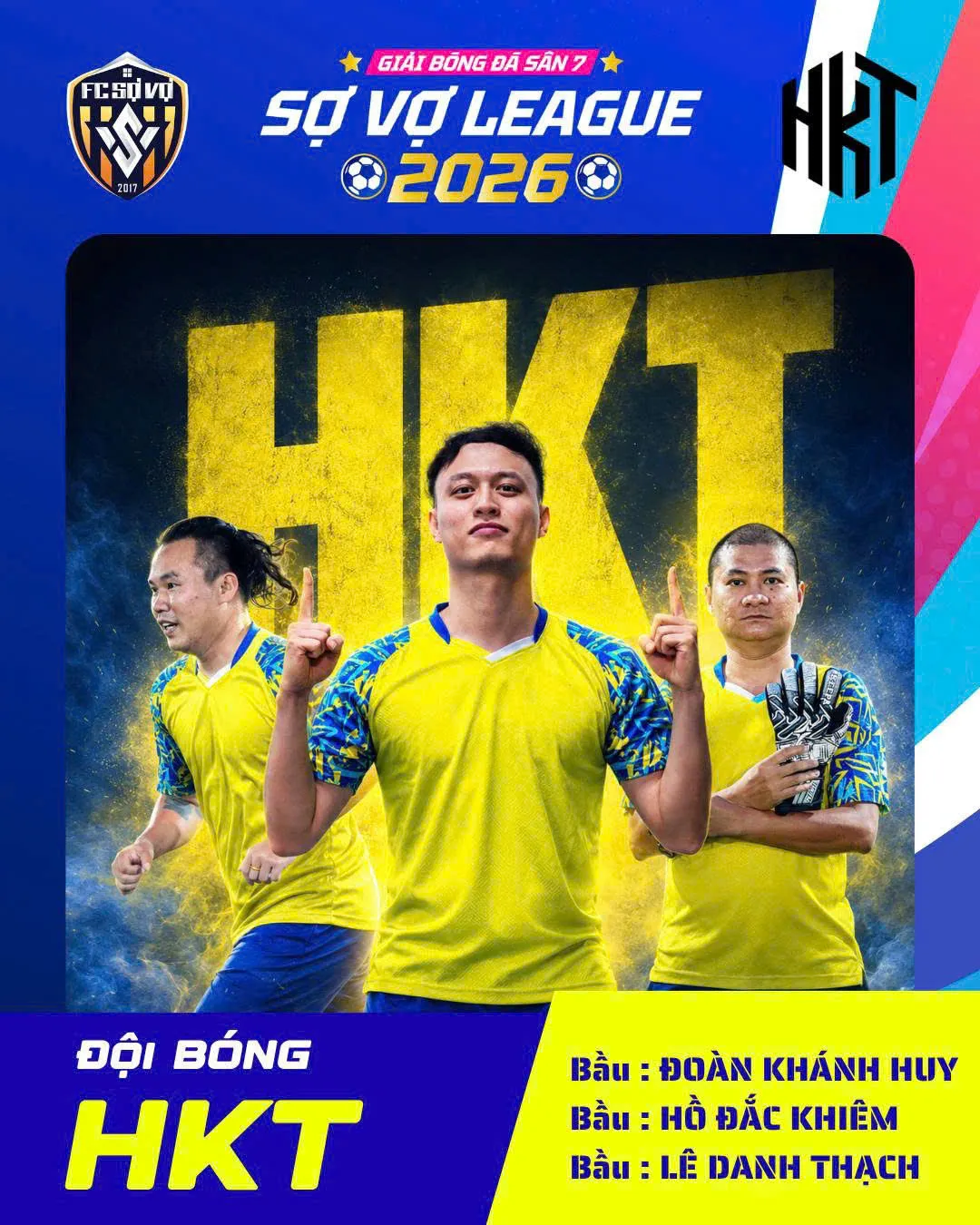 Giao diện các ông bầu HKT FC