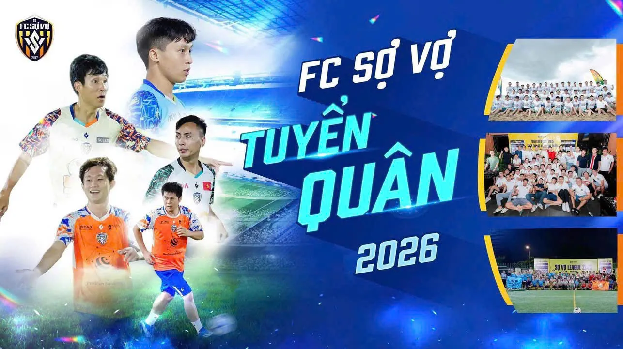 Thông báo tuyển quân FC Sợ Vợ 2026 -