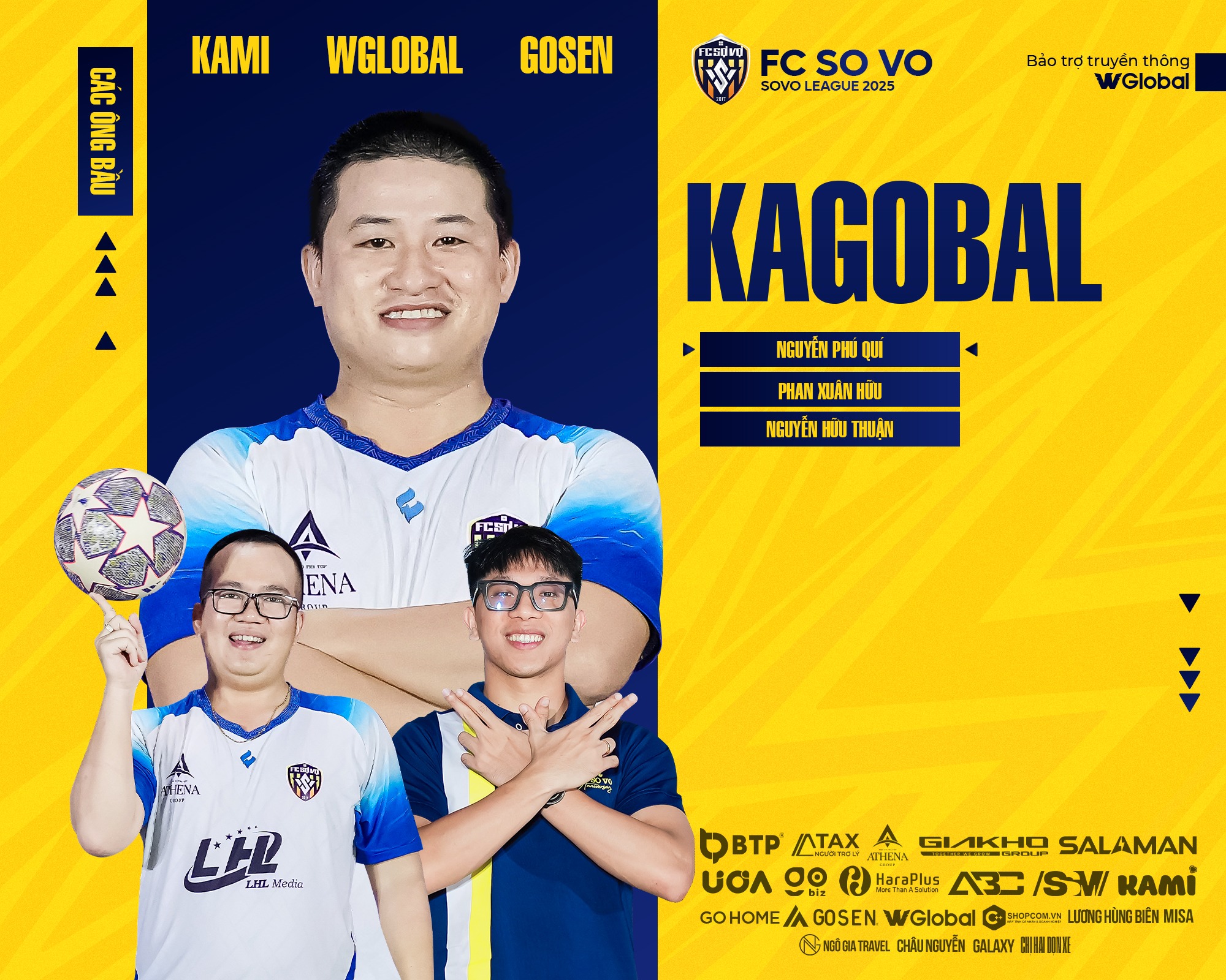 TIẾP TỤC LỘ DIỆN NHỮNG ÔNG BẦU ĐỘI 2-KAGOBAL