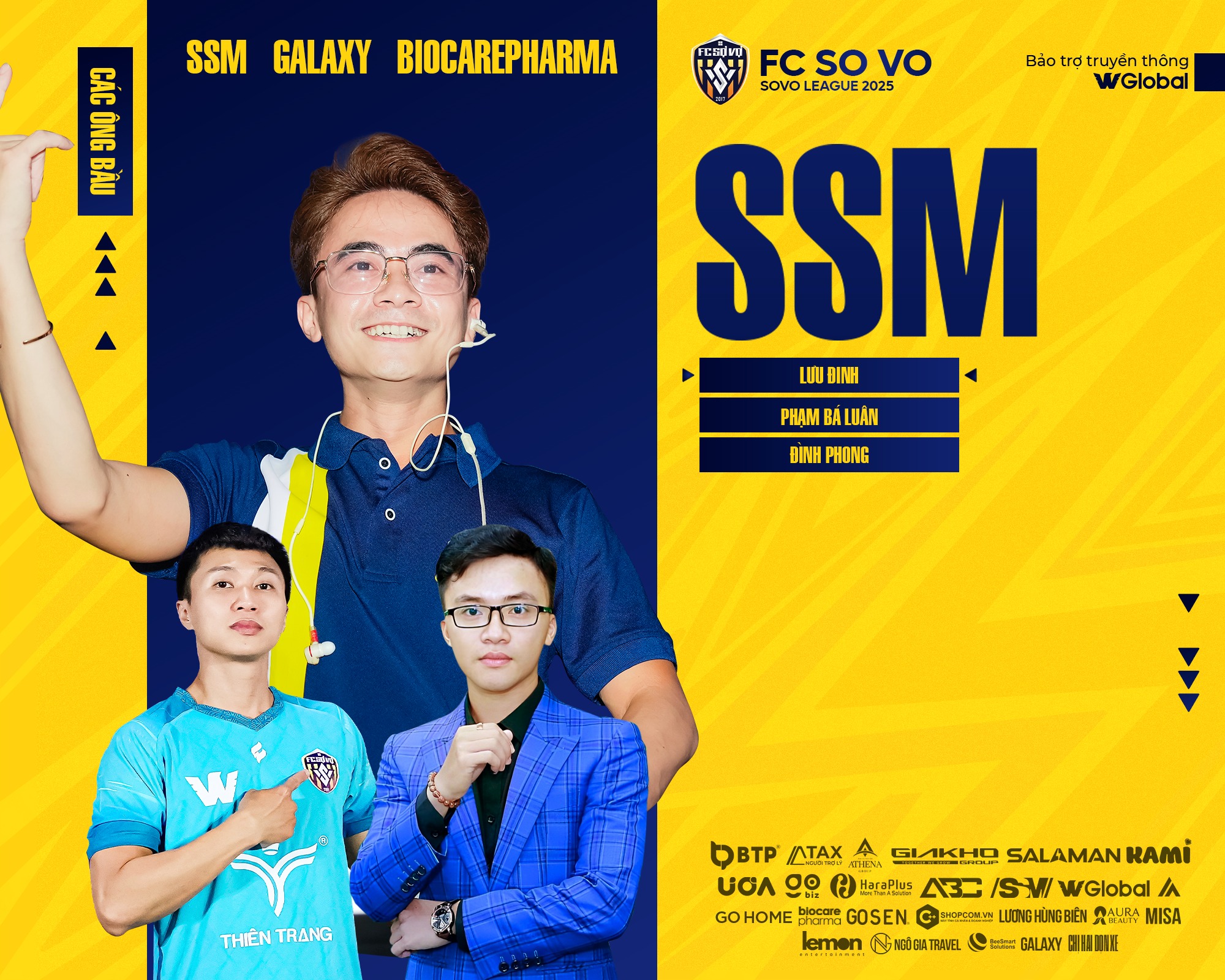 CÔNG BỐ TEAM BẦU THỨ 3 - SSM